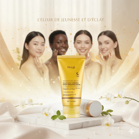 Lisse, illumine et réduit les taches.